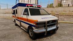 Brute CHMC Ambulance para GTA 4