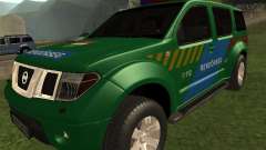 Nissan Pathfinder Police para GTA San Andreas