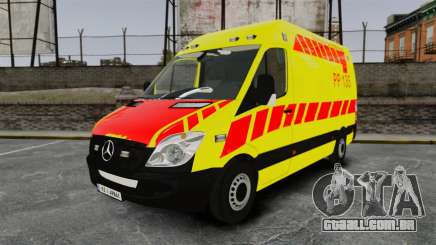 Mercedes-Benz Sprinter Finnish Ambulance [ELS] para GTA 4