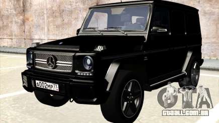 Mercedes-Benz G65 AMG 2013 para GTA San Andreas