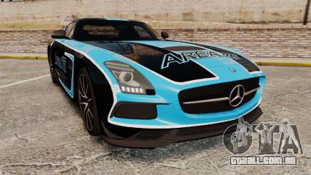 Mercedes-Benz SLS 2014 AMG Black Series Area 27 para GTA 4
