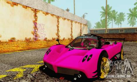 Pagani Zonda Type R Pink para GTA San Andreas