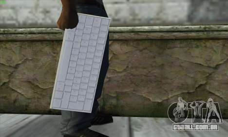 Tastatur Waffe para GTA San Andreas