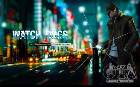 Arranque telas e menus de Watch Dogs para GTA San Andreas