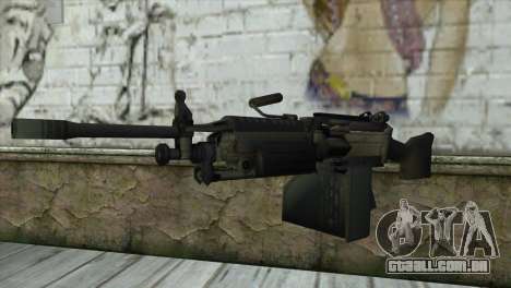 M249 SAW Machine Gun para GTA San Andreas