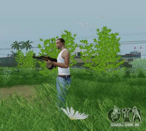 Kalashnikov Metralhadora Leve para GTA San Andreas