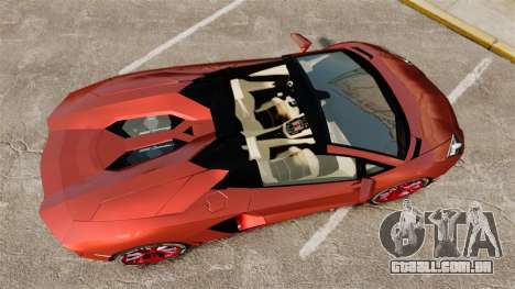 Lamborghini Aventador LP 700-4 Roadster [EPM] para GTA 4