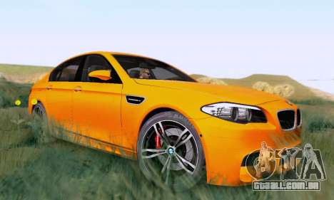 BMW F10 M5 2012 Stock para GTA San Andreas