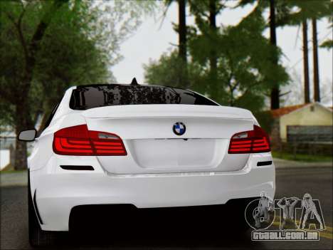 BMW 550 F10 VOSSEN para GTA San Andreas