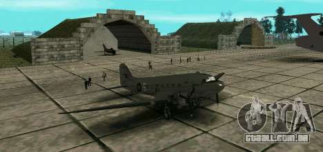 C-47 Dakota RAF para GTA San Andreas