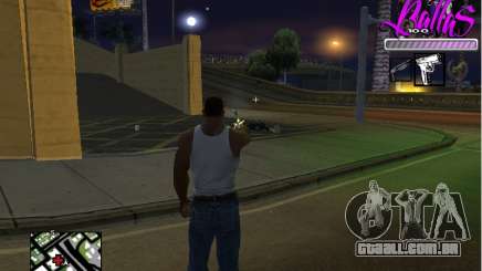 New HUD Ballas Style para GTA San Andreas