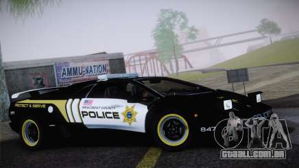 Lamborghini Diablo SV NFS HP Police Car para GTA San Andreas