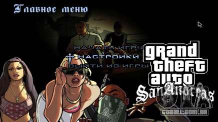 Menus HD para GTA San Andreas