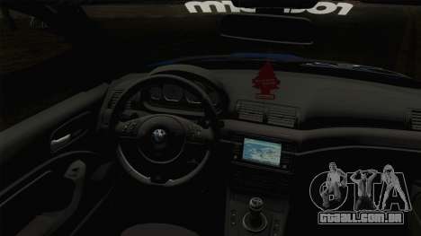 BMW M3 E46 STANCE para GTA San Andreas