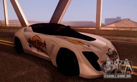 Bertone Mantide 2010 Hard Rock Cafe para GTA San Andreas