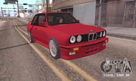 BMW E30 M3 1991 para GTA San Andreas