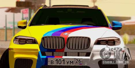 BMW X5M 2013 para GTA San Andreas