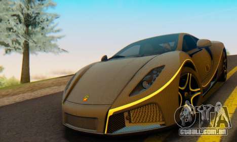 GTA Spano 2014 Carbon Edition para GTA San Andreas