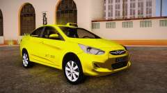 Hyundai Accent Taxi 2013 para GTA San Andreas