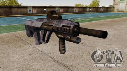 Автомат Steyr AUG-A3 Óptica Azul Camo para GTA 4