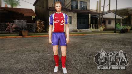 Jogador de futebol para GTA San Andreas