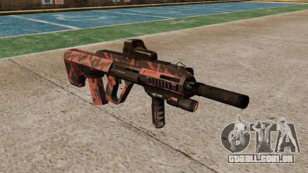 Автомат Steyr AUG-A3 Óptica Red tiger para GTA 4