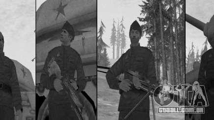 USSR Soldier Pack para GTA San Andreas