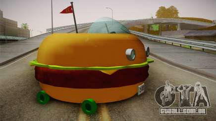 Spongebobs Burger Mobile para GTA San Andreas