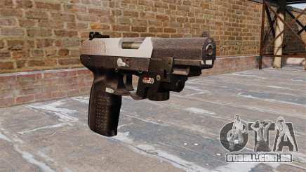 Arma FN Cinco sete LAM Chrome para GTA 4