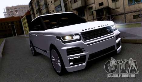 Land Rover Range Rover Startech para GTA San Andreas