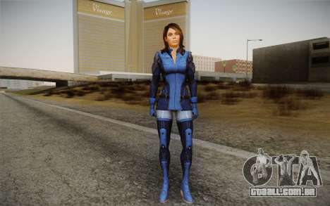 Ashley from Mass Effect 3 para GTA San Andreas
