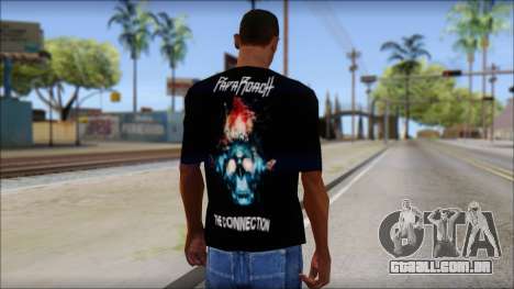 Papa Roach The Connection Fan T-Shirt para GTA San Andreas