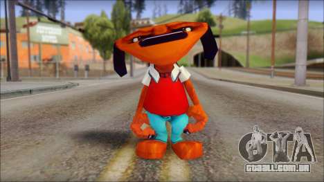 Roofus the Hound from Fur Fighters Playable para GTA San Andreas