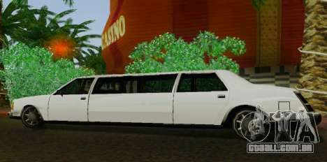 Washington Limousine para GTA San Andreas