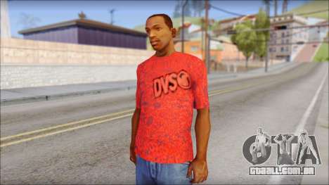 DVS T-Shirt para GTA San Andreas