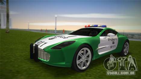 Aston Martin One-77 police para GTA Vice City
