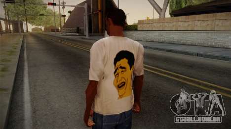 Yao Ming T-Shirt para GTA San Andreas