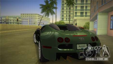 Bugatti Veyron para GTA Vice City