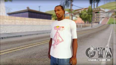 Pink Panther T-Shirt Mod para GTA San Andreas