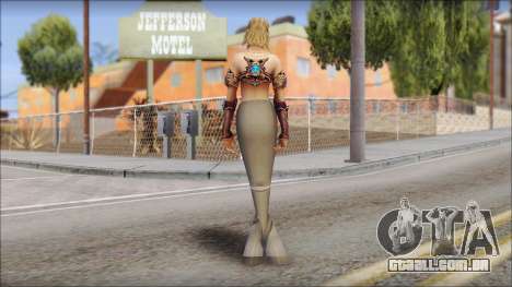 Mermaid Dolphin Tail para GTA San Andreas