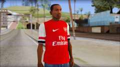 Arsenal 2013 T-Shirt para GTA San Andreas