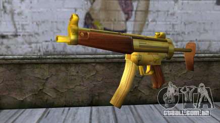 MP5 Gold from CSO NST para GTA San Andreas
