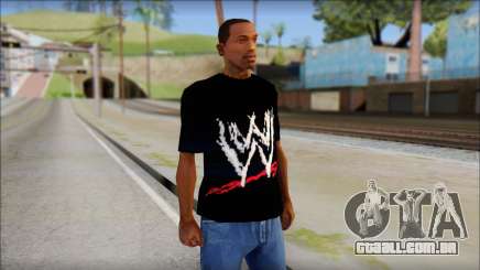 WWE Logo T-Shirt mod v2 para GTA San Andreas