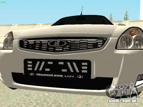 Lada 2172 Priora para GTA San Andreas