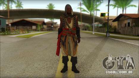Adewale from Assassins Creed 4: Freedom Cry para GTA San Andreas