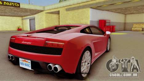 Lamborghini Gallardo LP 560-4 para GTA Vice City