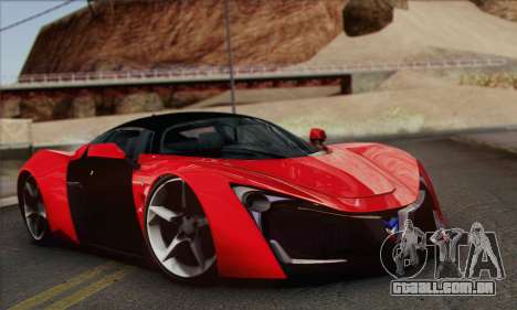 Marussia B2 para GTA San Andreas