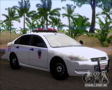 Chevrolet Impala 2006 Tallmage Batalion Chief 2 para GTA San Andreas