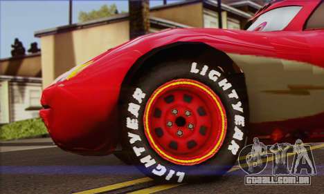 Lightning McQueen Radiator Springs para GTA San Andreas