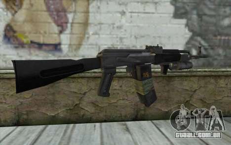 AK-101 com a segurança dos nossos (Battlefield 2 para GTA San Andreas